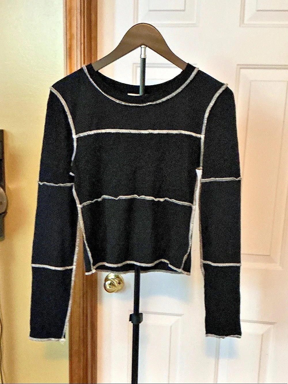Promesa Black Long Sleeve Top Like New